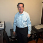 Dr Keith Ryan in his Spinal Decompression treatment room in Tulsa OK