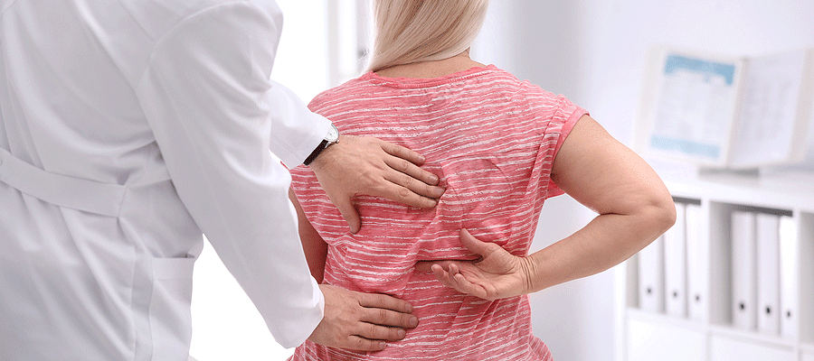 Woman receiving Chiropractic care near Bixby OK, Dr Keith Ryan